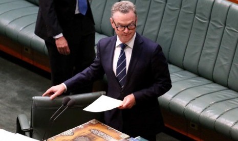 Ketua faksi pemerintah di DPR Australia, Christopher Pyne.