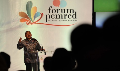 Ketua Forum Pemred Nurjaman Mochtar