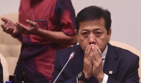 Ketua Fraksi Golkar Setya Novanto