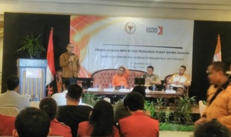 Ketua Fraksi Partai Hanura MPR RI Sarifuddin Sudding.