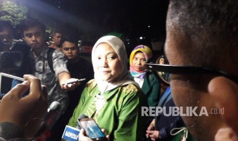 Calon wakil gubernur Jawa Tengah, Ida Fauziyah. 