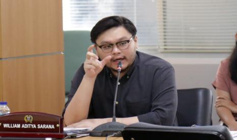 Ketua Fraksi PSI DPRD DKI Jakarta, William Aditya Sarana.