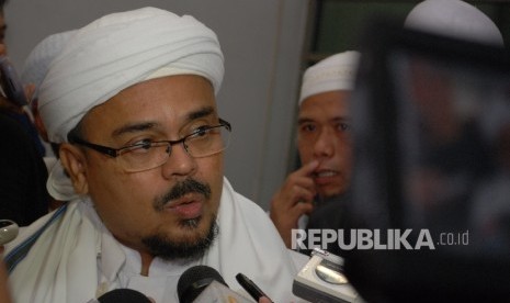 Ketua Front Pembela Islam (FPI) Habib Rizieq Shihab 