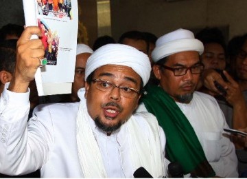 Ketua Front Pembela Islam (FPI) Habib Rizieq Shihab