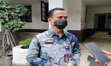 Ketua Harian Satgas Penanganan Covid-19 Kota Bandung Asep Gufron. 