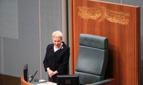 Ketua House of Representatives Bronwyn Bishop mengakui 