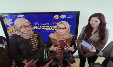 Ketua Ikatan Keluarga Alumni Notariat Universitas Padjadjaran, Ranti Fauza Mayana