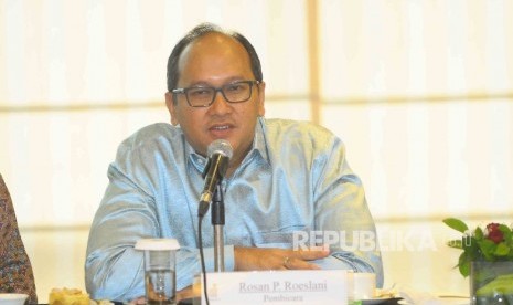 Ketua Kamar Dagang dan Industri (Kadin) Indonesia Rosan P Roeslani 