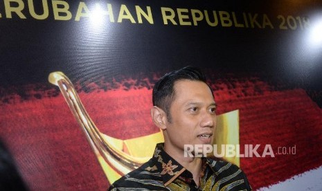 Ketua Kogasma Agus Harimurti Yudhoyono menghadiri menghadiri malam penganugerahan Tokoh Perubahan 2018 di Jakarta