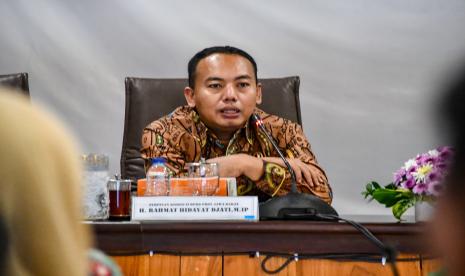 Ketua Komisi II DPRD Provinsi Jawa Barat Rahmat Hidayat Djati saat melaksanakan Kunjungan kerja Studi Komparasi ke Pemda DIY, Kamis (20/6/2024).