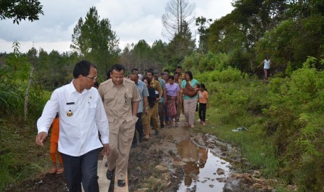 Ketua Komisi IV DPR RI Edhy Prabowo memimpin kunjungan kerja ke Kabupaten Humbang Hasudutan, Sumatra Utara, Selasa (2/5).