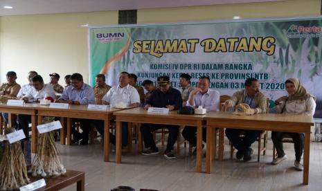 Ketua Komisi IV DPR RI, Sudin, saat melakukan kunjungan kerja masa reses persidangan dalam rangka pemantauan kesiapan produksi bawang putih di Kecamatan Sembalun Lombok Timur NTB (2/3), meyakini kawasan Sembalun mampu menjadi sentra benih bawang putih unggulan nasional.