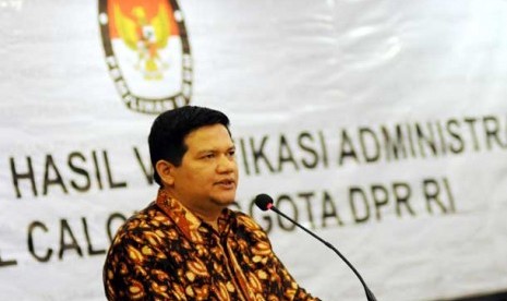 Ketua Komisi Pemilihan Umum (KPU) Pusat Husni Kamil Manik 