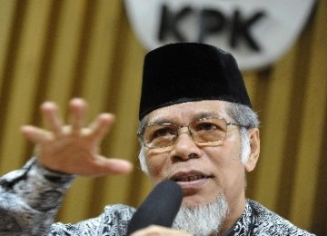 Ketua Komite Etik KPK Abdullah Hehamahua.