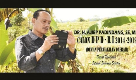 Ketua Komite IV DPD Ajiep Padindang.