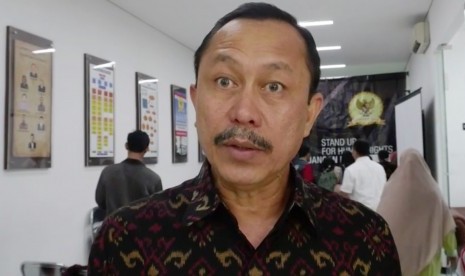 Mantan Ketua Komnas HAM, Ahmad Taufik Damanik. Eks Ketua Komnas HAM sebut kasus pelanggaran HAM berat bukan isu 5 tahunan.