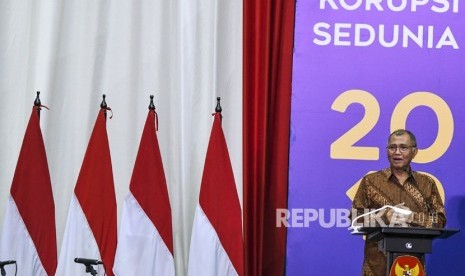 Eks Ketua KPK Agus Rahardjo. Presiden Jokowi mempertanyakan maksud pernyataan eks Ketua KPK Agus Rahardjo.