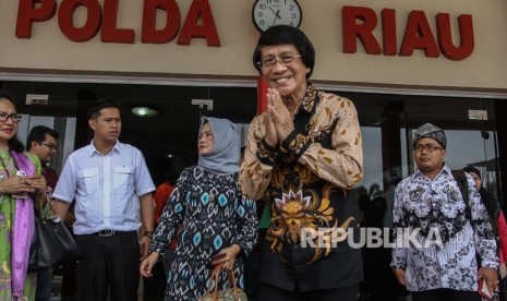 Ketua Lembaga Perlindungan Anak Indonesia (LPAI) Seto Mulyadi (tengah) 