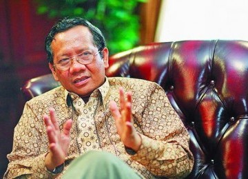 Ketua Mahkamah Konstitusi Mahfud MD