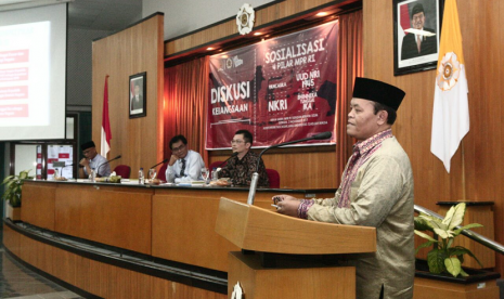 Ketua Majelis Permusyawaratan Rakyat (MPR) Hidayat Nur Wahid.