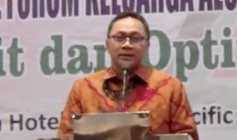 Ketua Majelis Permusyawaratan Rakyat (MPR) RI, Zulkifli Hasan