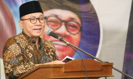  Ketua Majelis Permusyawaratan Rakyat (MPR) Zulkifli Hasan