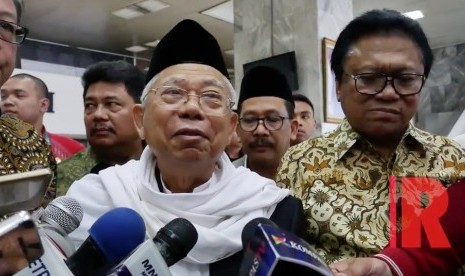 Ketua Majelis Ulama Indonesia (MUI) Ma'aruf Amin