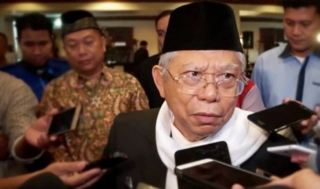 Ketua Majelis Ulama Indonesia (MUI) Ma’ruf Amin 