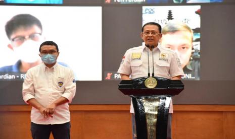 Ketua MPR RI Bambang Soesatyo mengapresiasi Ikatan Motor Indonesia (IMI) karena merupakan satu-satunya organisasi yang secara eksplisit merujuk Empat Pilar MPR RI di dalam anggaran Dasar dan Anggaran Rumah Tangganya. Menunjukkan besarnya komitmen IMI terhadap nilai-nilai kebangsaan yang mengedepankan prinsip gotong royong dan menjunjung tinggi jiwa dan semangat nasionalisme.