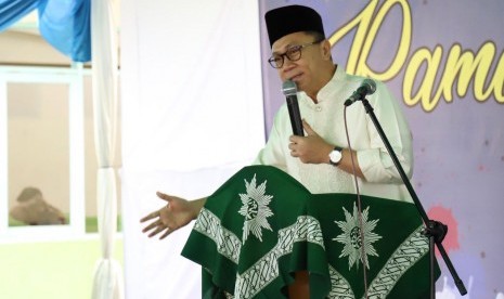 Ketua MPR RI Zulkifli Hasan di Muhammadiyah Islamic Center Cianjur, Senin (28/5)..