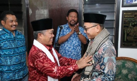 Ketua MPR Zulkifli Hasan melakukan safari kebangsaan di Bojonegoro.