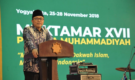 Ketua MPR Zulkifli Hasan menghadiri Muktamar Pemuda Muhammadiyah.