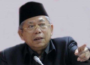 Ketua MUI Ma'ruf Amin