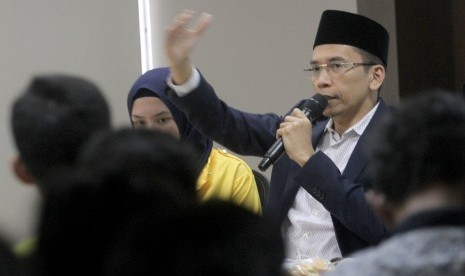 Anggota Komite Eksekutif Majelis Hukama Muslimin, TGB M Zainul Majdi, menyebutkan MHM akan kampanyekan Islam wasathiyah sambut Hari Persaudaraan Manusia