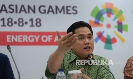   Ketua Panitia Pelaksana INASGOC Erick Thohir.