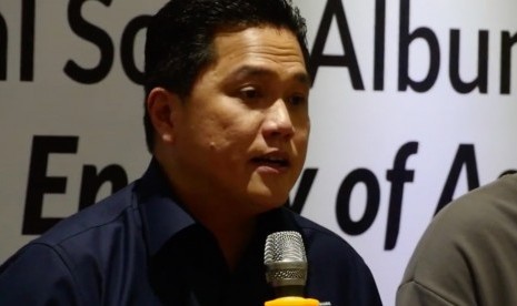 Ketua Panitia Penyelenggara Asian Games 2018 (Inasgoc), Erick Thohir