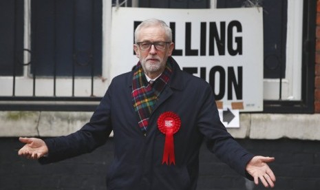 Ketua Partai Buruh Jeremy Corbyn.