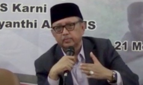 Ketua Pengurus Besar Nahdlatul Ulama (PBNU) Slamet Effendy Yusuf 