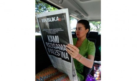 Ketua Pokja Film dan Seni Budaya Kamar Dagang dan Industri (Kadin) Indonesia, Marcella Zalianty