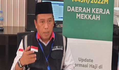 Ketua PPIH Arab Saudi, Arsad Hidayat, menjelaskan PPIH Arab Saudi batasi bawaan jamaah haji merujuk pada aturan maskapai 