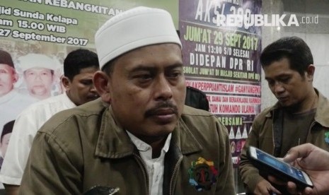 Ketua Persaudaraan Alumni 212 Slamet Maarif 