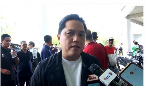 Ketua Umum PSSI Erick Thohir.