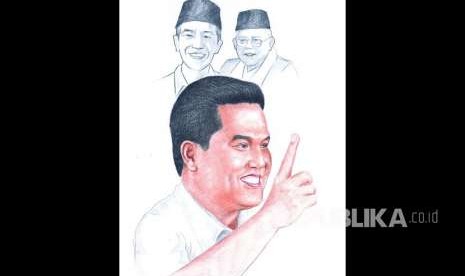 Ketua Tim Kampanye Nasional (TKN) Jokowi-Ma'ruf Amin Erick Thohir