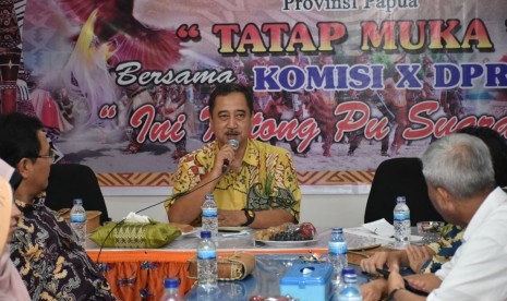 Ketua Tim Kunjungan Kerja Komisi X  DPR RI ke Provinsi Papua, Ferdiansyah.