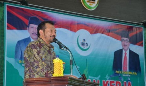 Ketua Tim Kunjungan Kerja (Kunker) Komisi VIII DPR RI, Noor Achmad saat berkunjung ke Palu, Sulawesi Tengah.