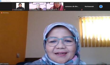 Ketua Tim Pengmas FKM UI, Dr Evi Martha.