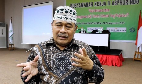 Ketua Umum Asosiasi Penyelenggara Haji Khusus Umrah dan Inbound Indonesia (Asphurindo) KH Hafidz Taftazani 