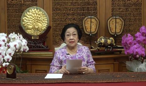 Ketua Umum DPP PDI Perjuangan (PDIP) Megawati Soekarnoputri 