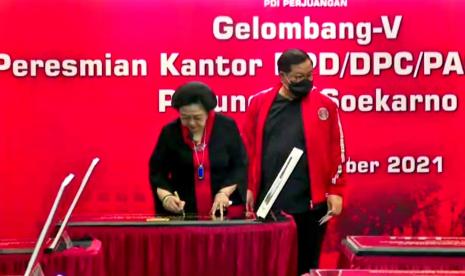 Ketua Umum DPP PDI Perjuangan (PDIP) Megawati Soekarnoputri