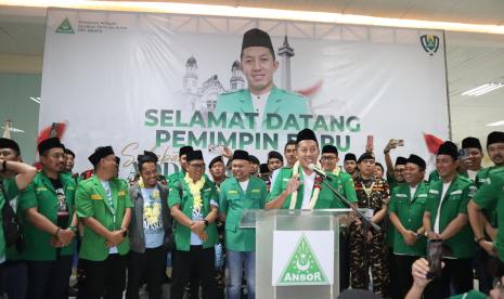 General Chairman of GP Ansor Addin Jauharuddin.